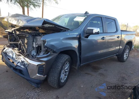 2020 Chevrolet Silverado 1500 2Wd Short Bed Lt из США, поврежденный, VIN 3GCPWCED2LG206625